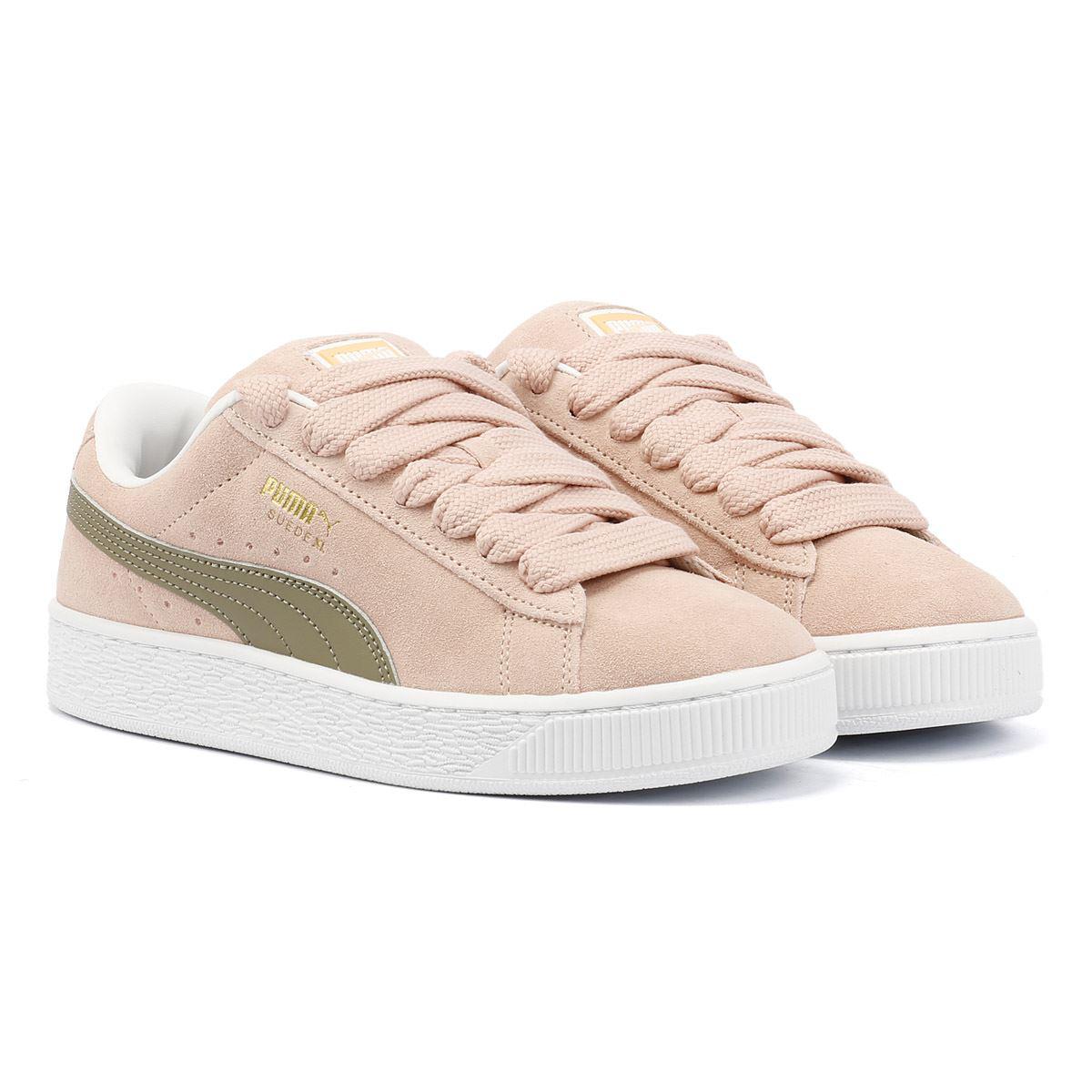 Puma Suede Xl Damen Sneaker Aus Wildleder In Rosa