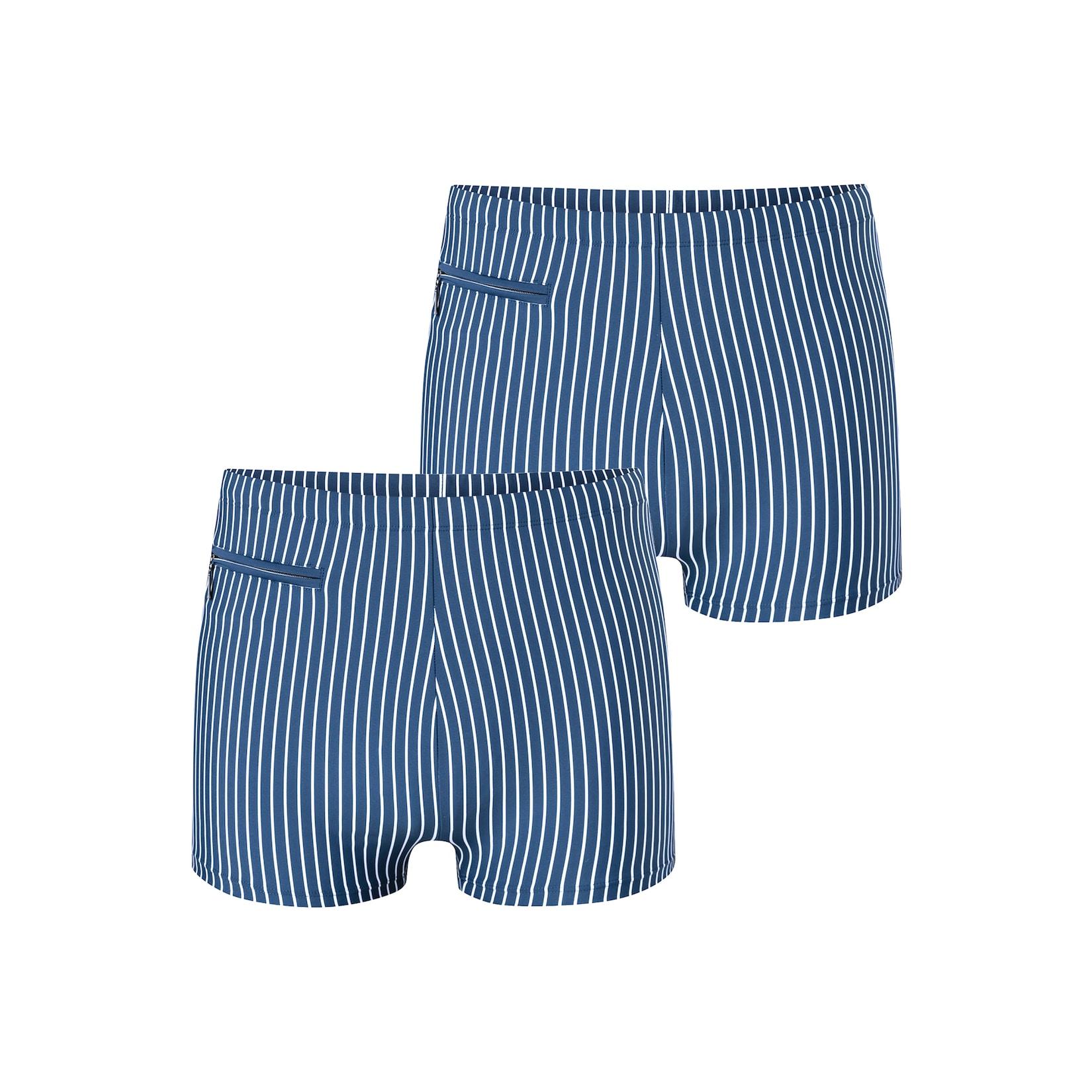 Schiesser Herren Boxer-Badehose Ocean Swim 2er Pack