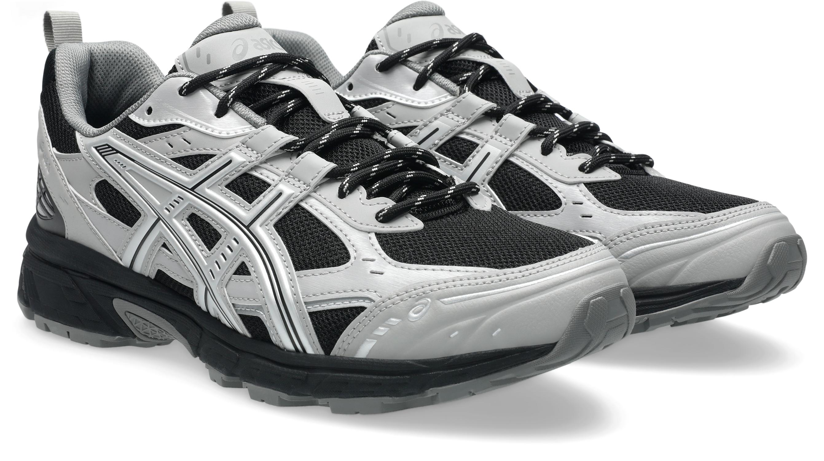Sneaker Asics "GEL-NUNOBIKI", Herren, Gr. 37,5, Schwarz, Cement Grau, Textil, Schuhe Sneaker