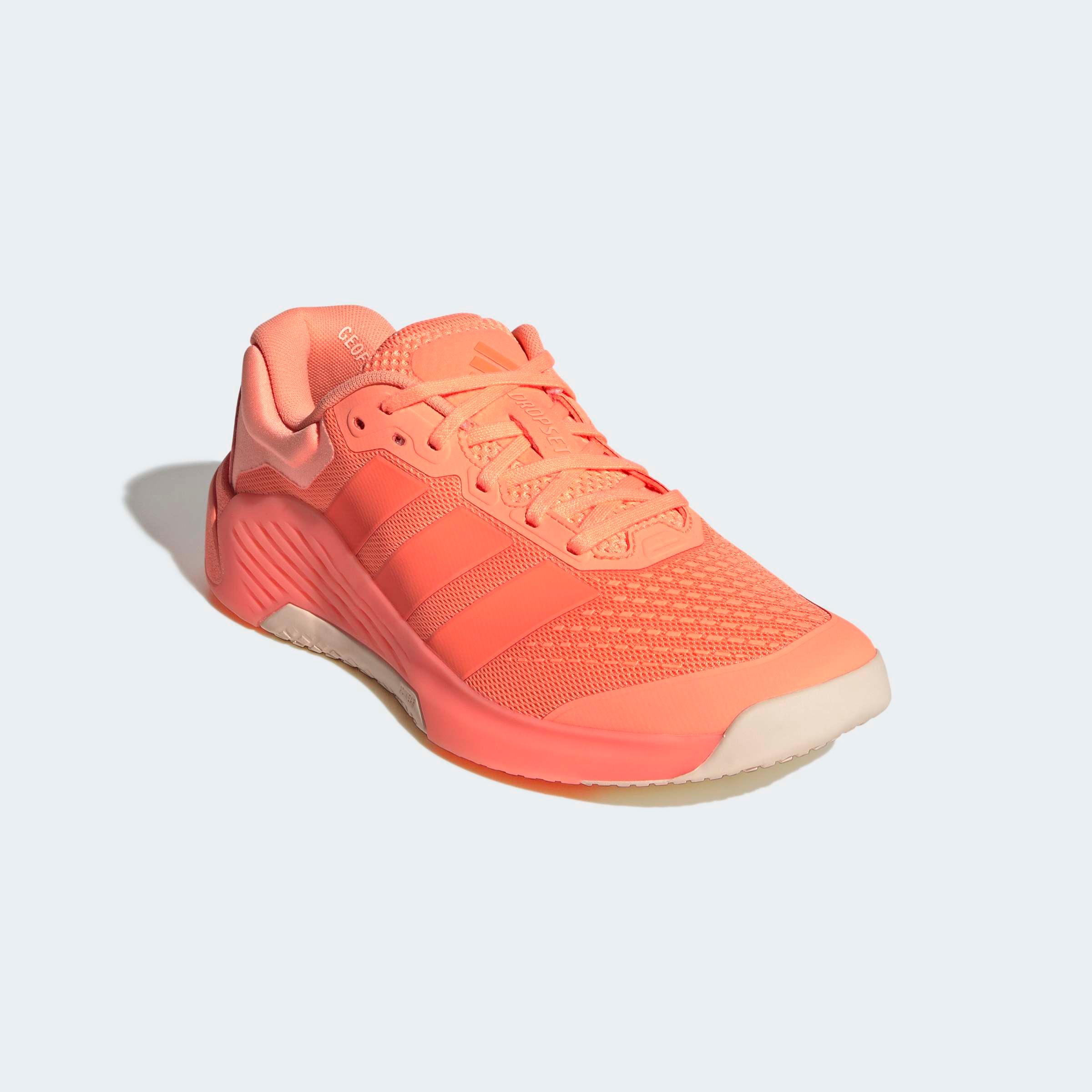 Trainingsschuh Adidas Performance "Dropset 4 Trainer W", Damen, Gr. 40, Beam Orange, Lucid Orange, Bliss Orange, Textil, Schuhe