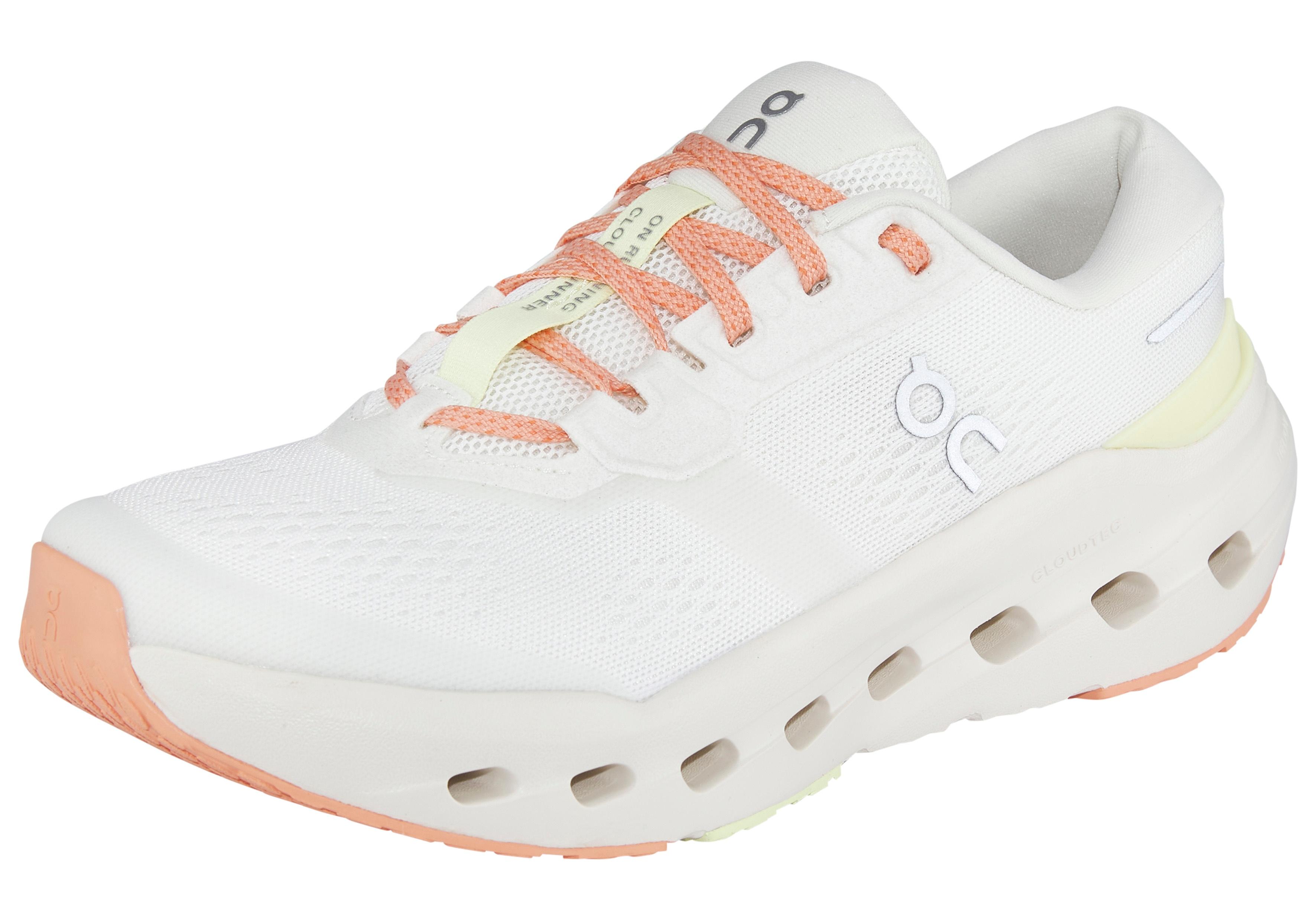 Laufschuh On Running "Cloudrunner 3", Damen, Gr. 40,5, Ivory, Dew, Synthetik, Schuhe Laufschuh