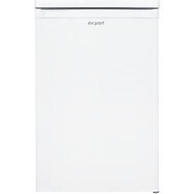 Vollraumkühlschrank exquisit KS16-4-E-040E, 100 W, 109 l, 40 dB, 2 Fächer/1 Kühlfach/1 Frischefach/3 Türfächer, B 550 x T 570 x H 855 mm, weiss