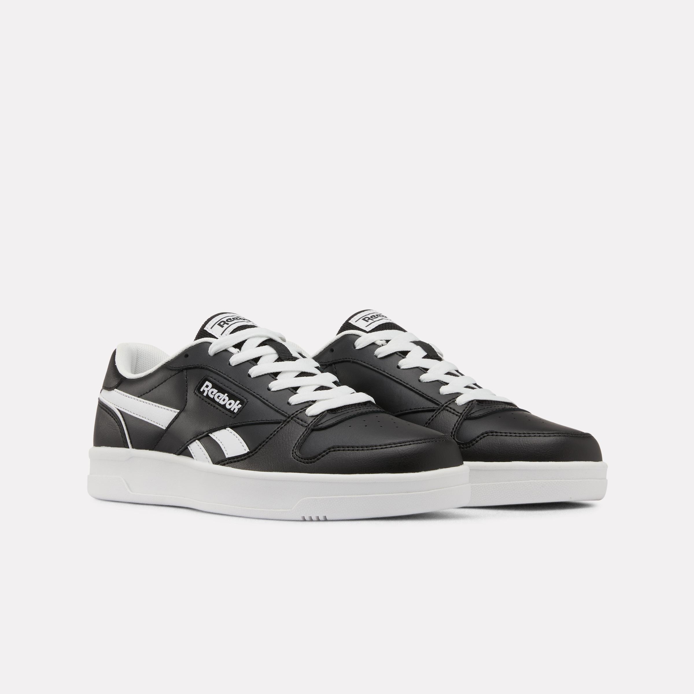 Sneaker Reebok Classic "Reebok Match Prime V2", Herren, Gr. 44, Schwarz-Weiß (Ftwrweiß, Schwarz, Ftwrweiß), Synthetik, Textil, Schuhe Sneaker