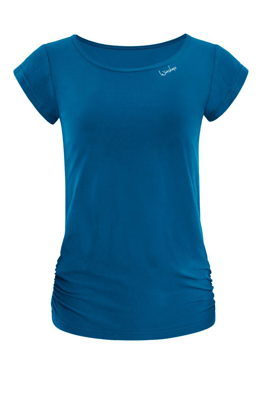 Sporttop Winshape "AET130LS", Damen, Gr. M, GrüN (Teal GrüN), 85% Polyester, 15% Elasthan, Rundhals, Tops Sporttop, Functional Soft And Light