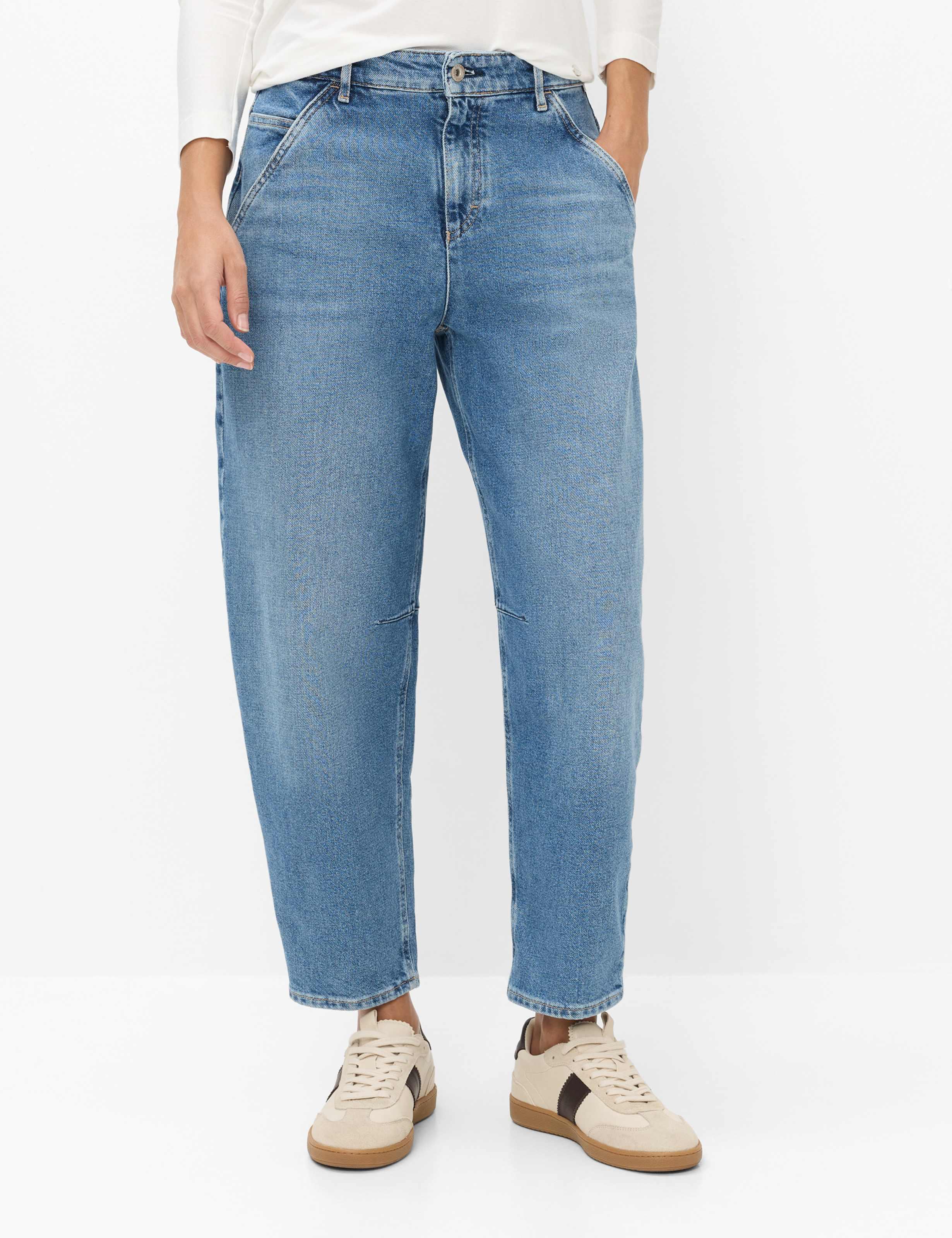 Brax Damen Jeans Style MEGAN S USED LIGHT BLUE, denim hellblau, Gr. 36K