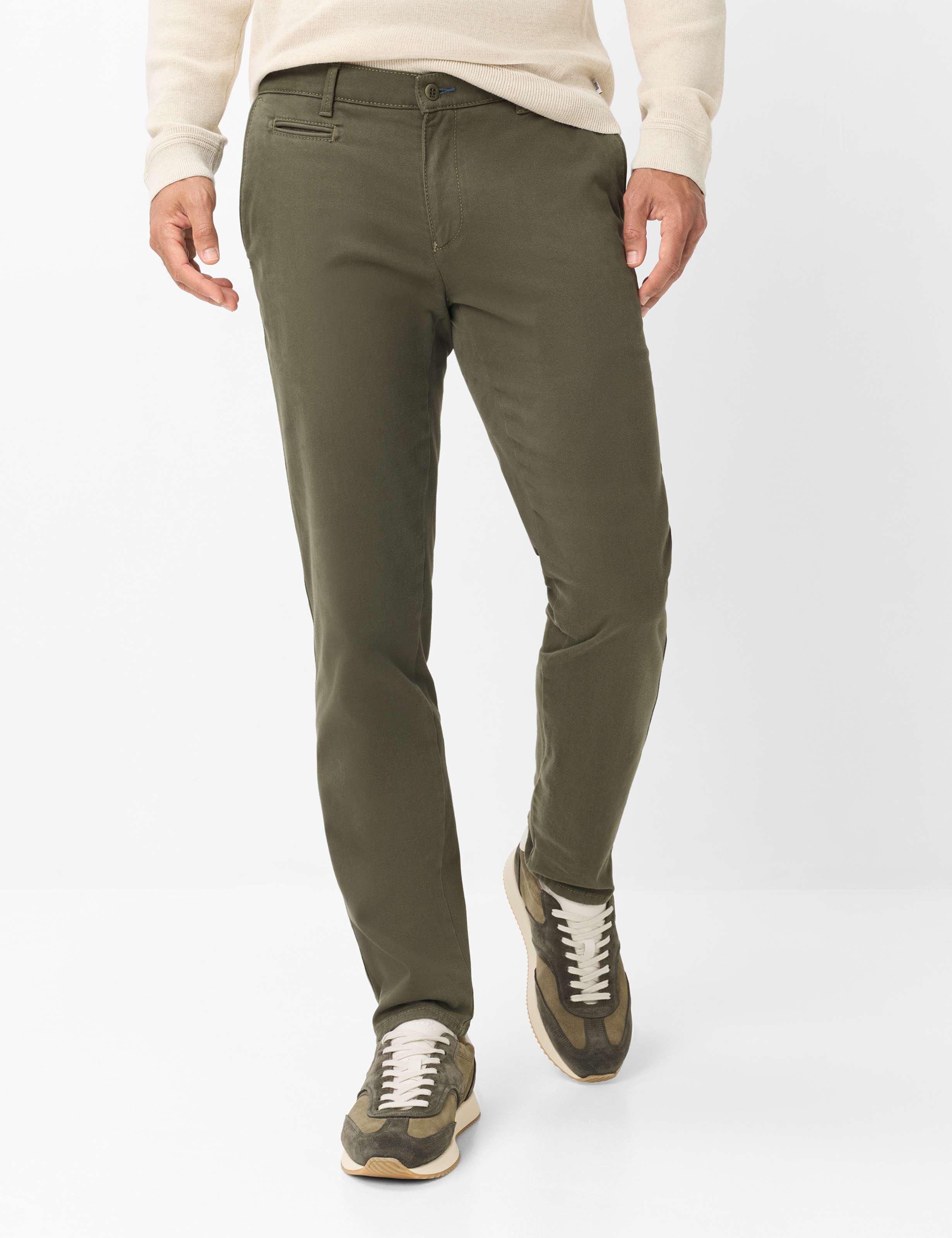 Brax Herren Chino Style FABIO IN OLIVE Grün Oliv, grün - oliv, Gr. 30/32
