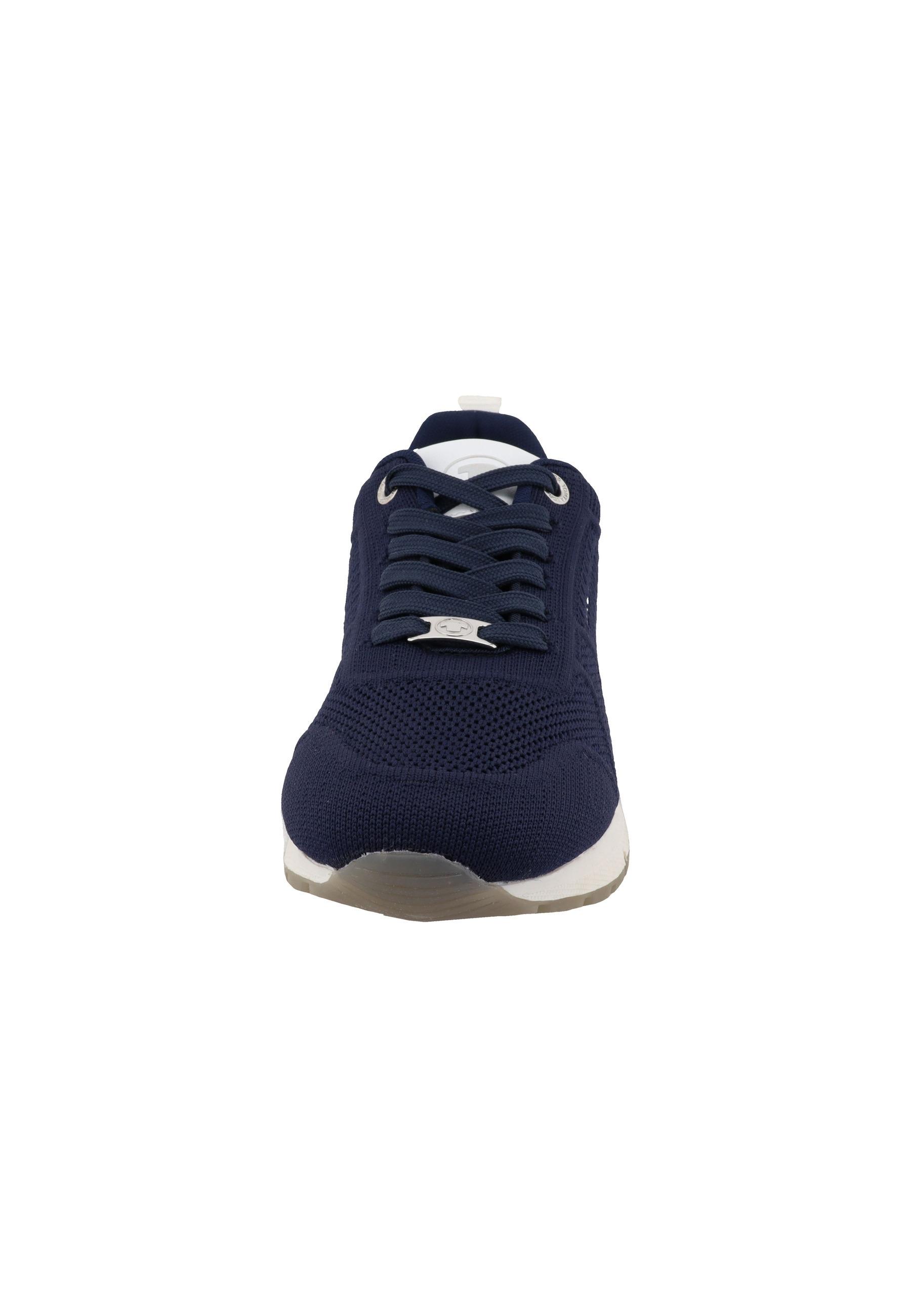Sneaker Tom Tailor "Tom Tailor Sneaker Low", Damen, Gr. 37, Blau (Navy), Schuhe Sneaker