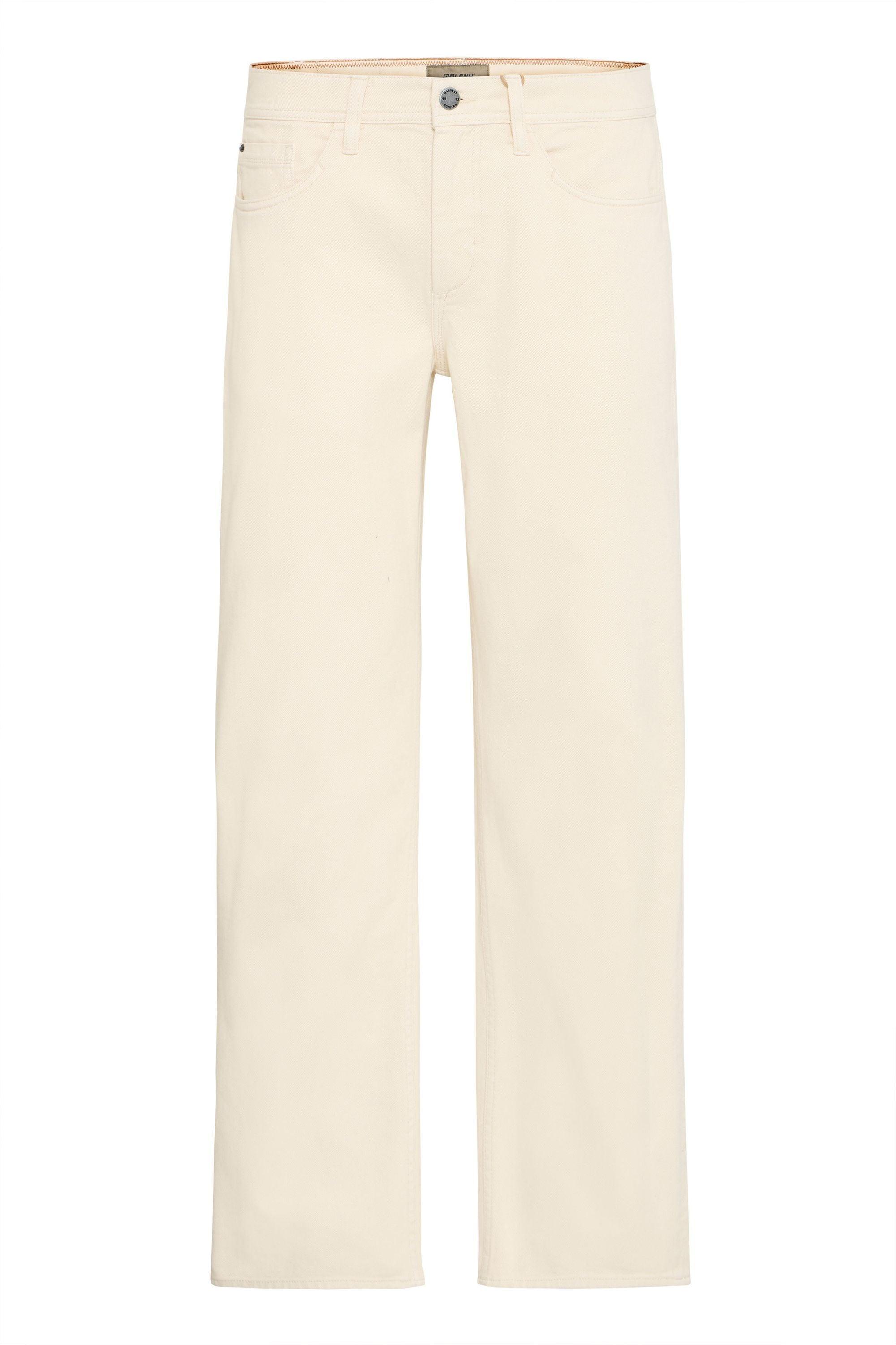 Relax-Fit-Jeans Blend "Relax-Fit-Jeans Bhflake", Herren, Gr. 36/32, LäNge 32, Beige (Denim Ecru), Obermaterial: 100% Baumwolle Co., Jeans