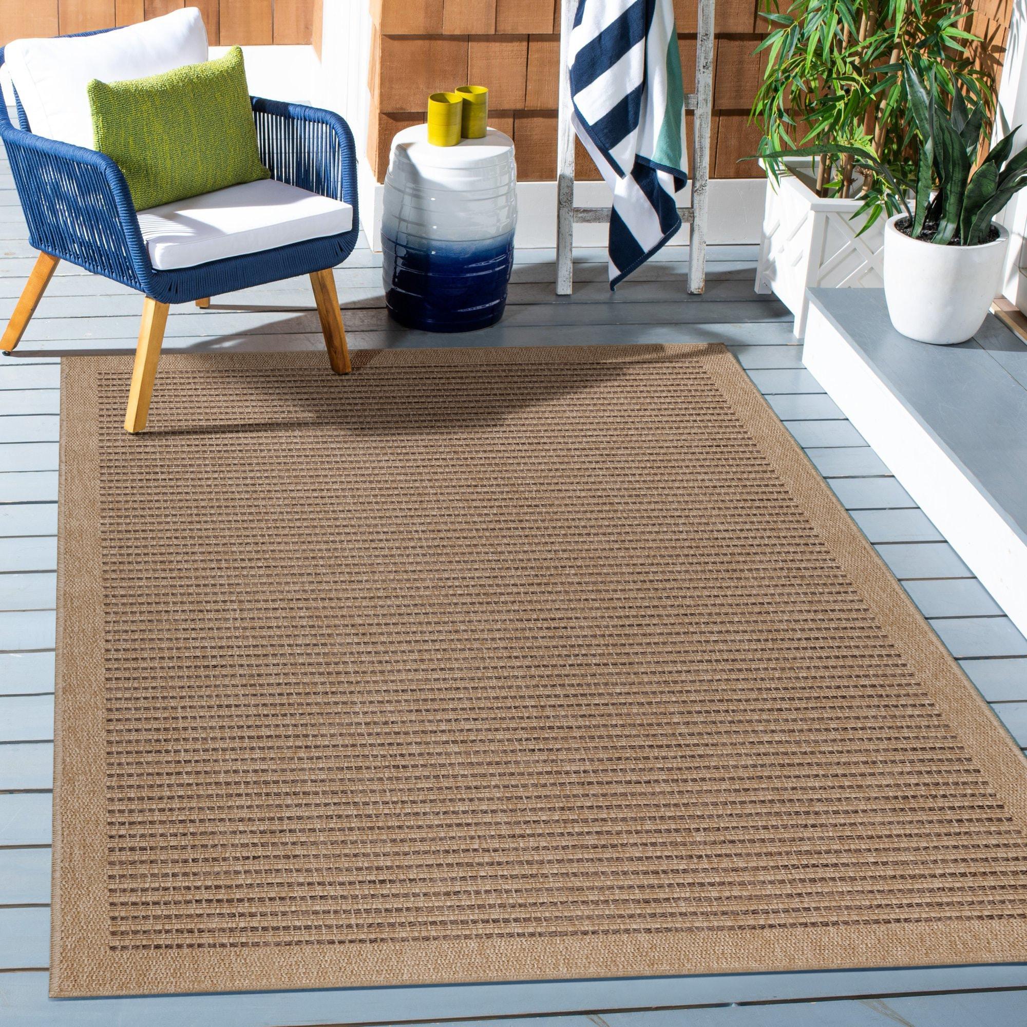 Outdoorteppich Ayyildiz Teppiche "Dhaka 8712", Schwarz, B:80Cm H:5Mm L:150Cm, Polypropylen, Teppiche, Outdoorteppich, LäUfer / Pflegeleicht / StrapazierfäHig / In- Und Outdoor Geeignet