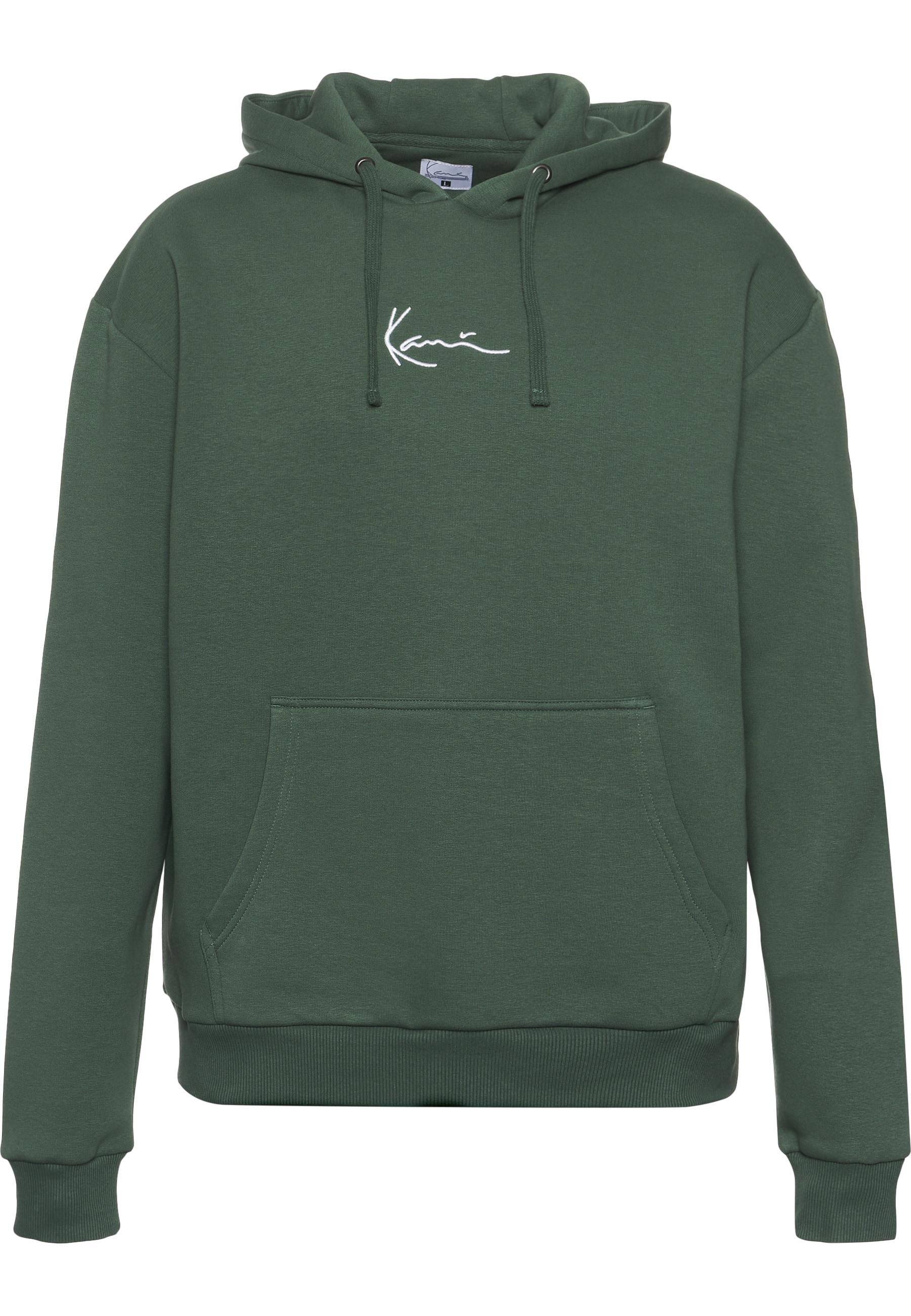 Kapuzensweatshirt Karl Kani "Karl Kani Herren", Herren, Gr. S, DunkelgrüN, 80% Baumwolle, 20% Polyester, Unifarben, Sweatshirts