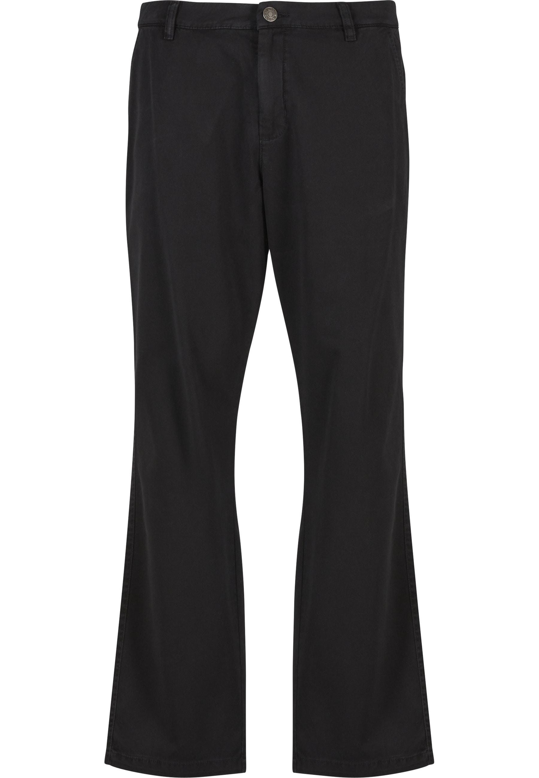 Chinos Urban Classics "Urban Classics Basic Chino", Herren, Gr. 31, NormalgrößEn, Schwarz, 100% Baumwolle, Unifarben, Normal, Hosen