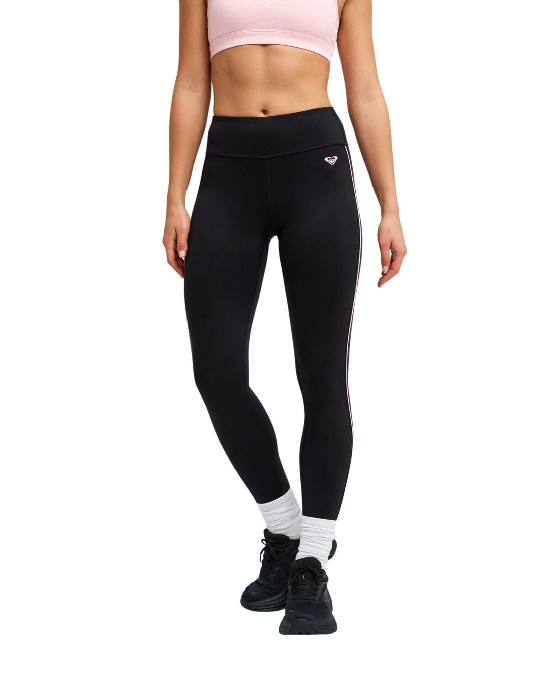 Leggings Roxy "Everyday Flow", Damen, Gr. Xl, Anthrazit, Obermaterial: 92% Polyester, 8% Elasthan., Hosen Leggings