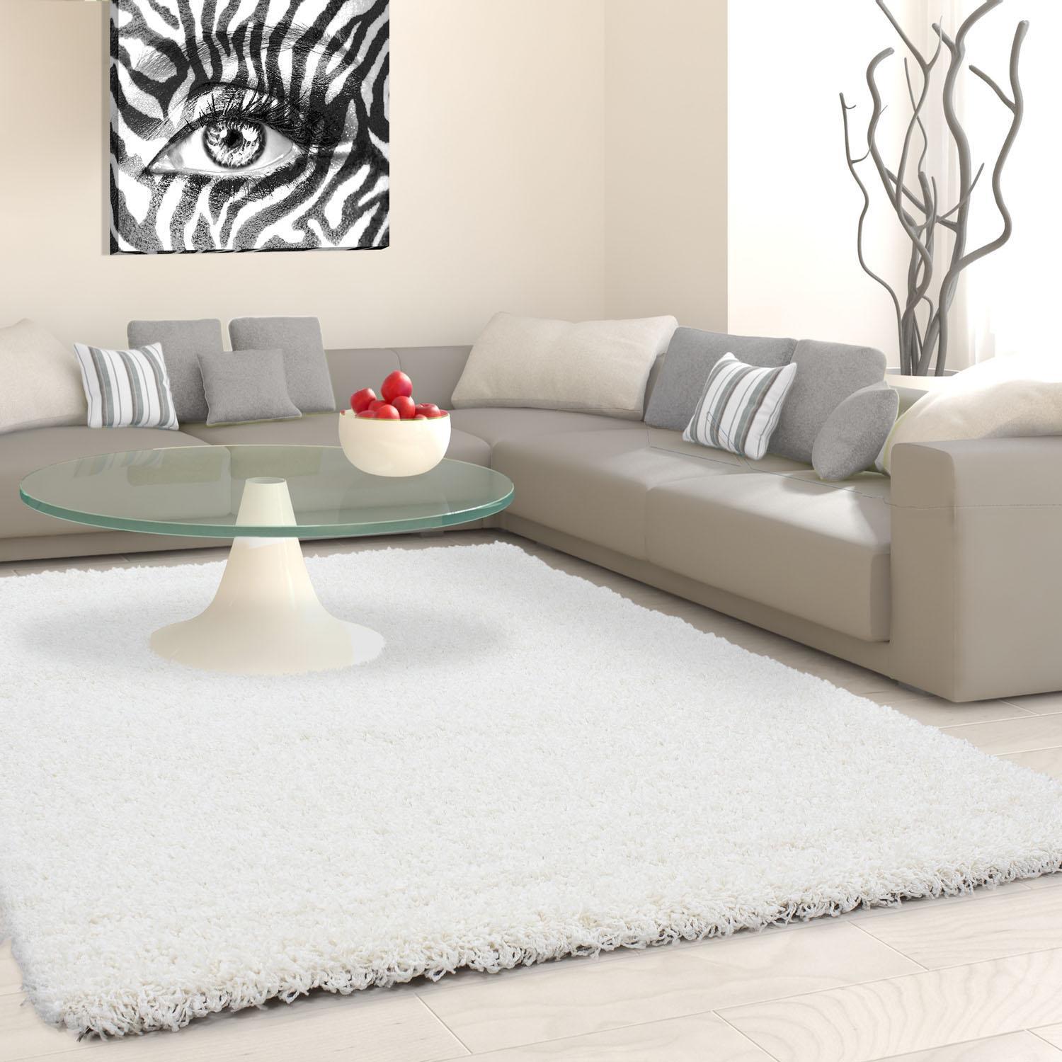 Hochflor-Teppich Ayyildiz Teppiche "Life Shaggy 1500" Gr. 8, Beige (Creme), B:300Cm H:30Mm L:400Cm, Kunstfaser, Teppiche, Langflor, Uni, GroßE Farbauswahl, Robust, Auch Als LäUfer Und In Rund