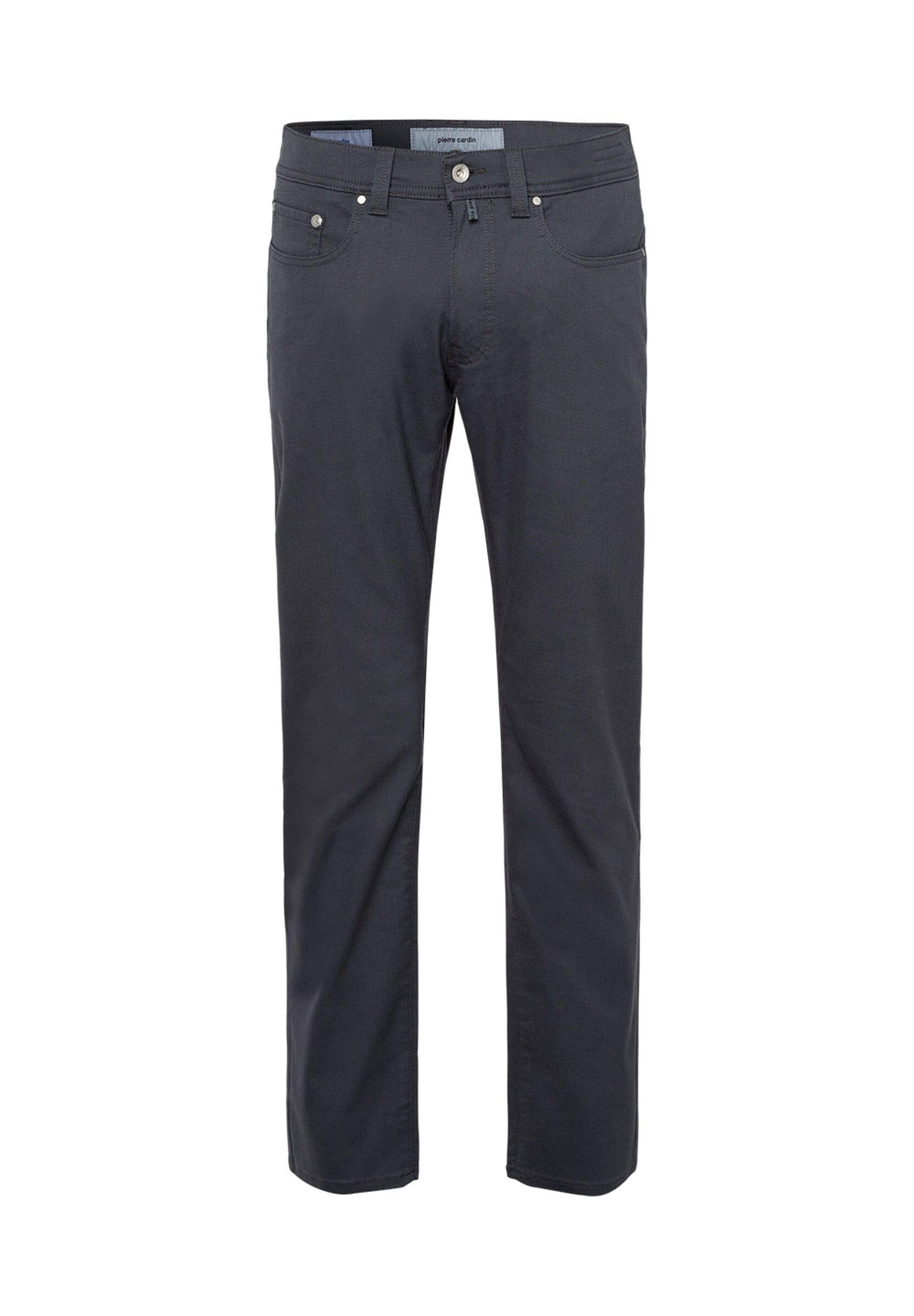 Gerade Jeans Pierre Cardin "Lyon Tapered", Herren, Gr. 38-30, LäNge 30, Grau (Magnet), Obermaterial: 60% Baumwolle Co. 37% Polyester Pes. 3% Elasthan El., Jeans, Im Casual Look