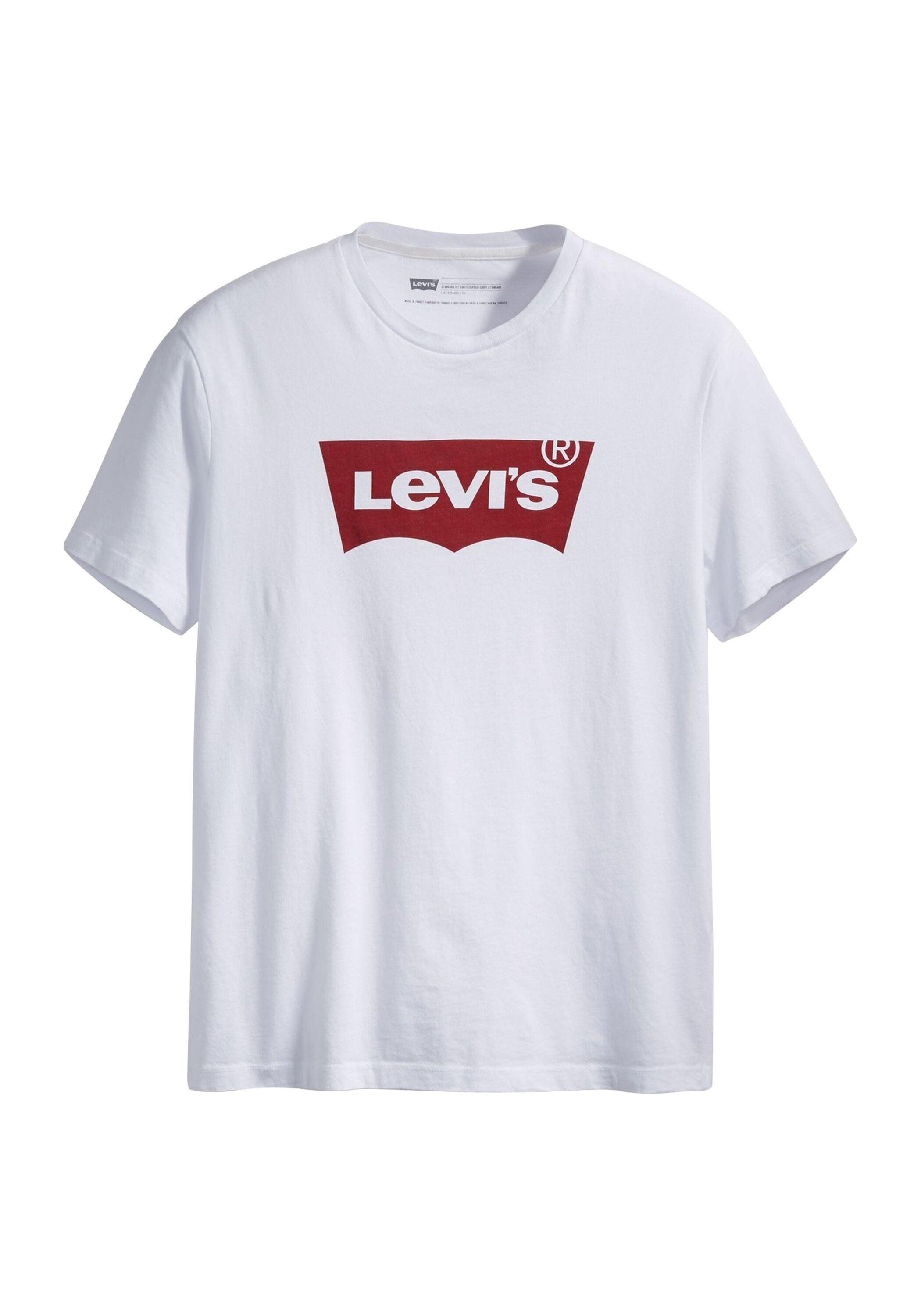 T-Shirt Levi's "T-Shirt Graphic Set-In Neck 1Er Pack", Herren, Gr. Xl, Weiß, Obermaterial: 100% Baumwolle Co., Shirts T-Shirt