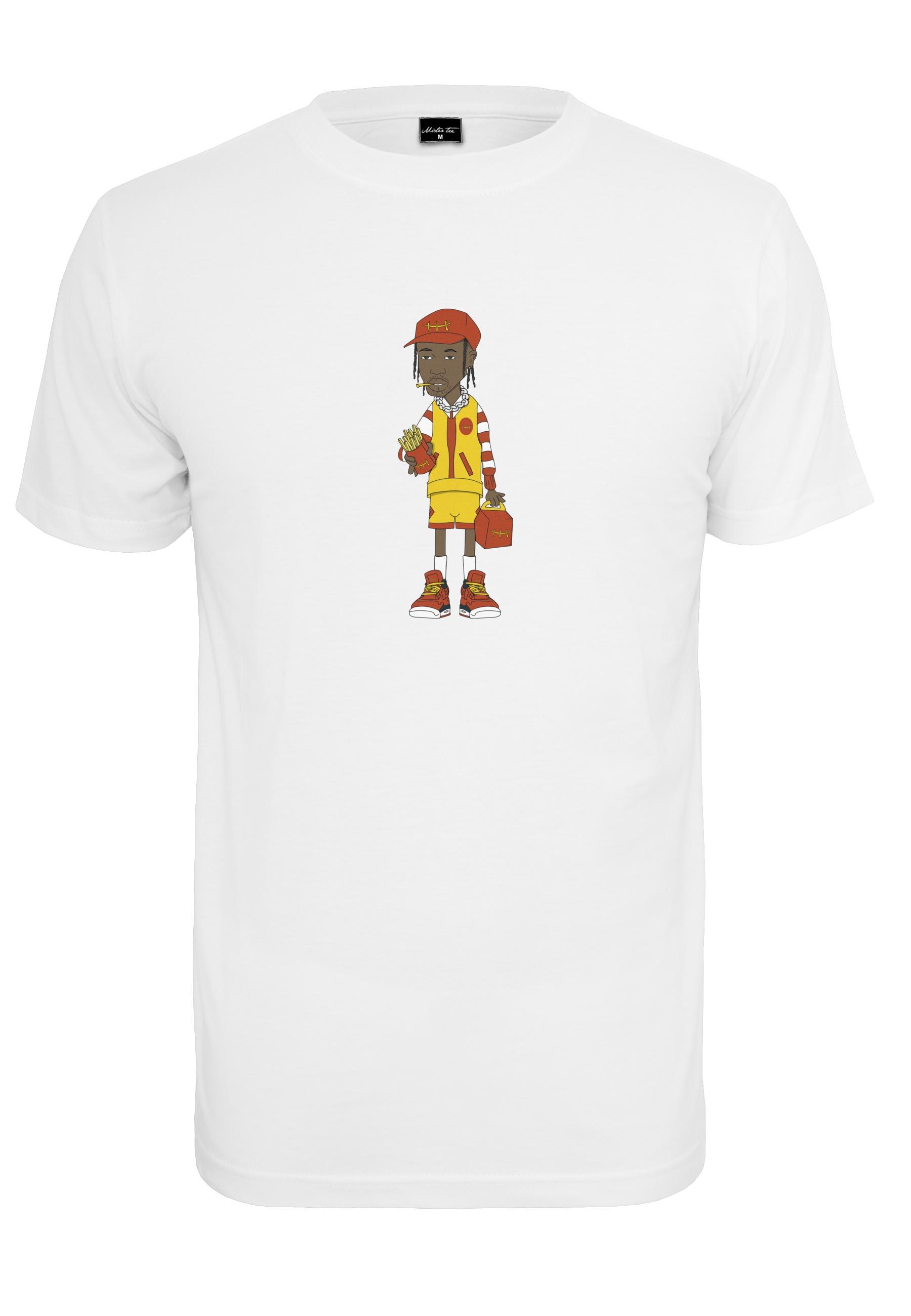 T-Shirt MisterTee "Mistertee Herren Employee Tee", Jungen, Gr. L, Weiß, 100% Baumwolle, Unifarben, Normal, Rundhals, Shirts T-Shirt