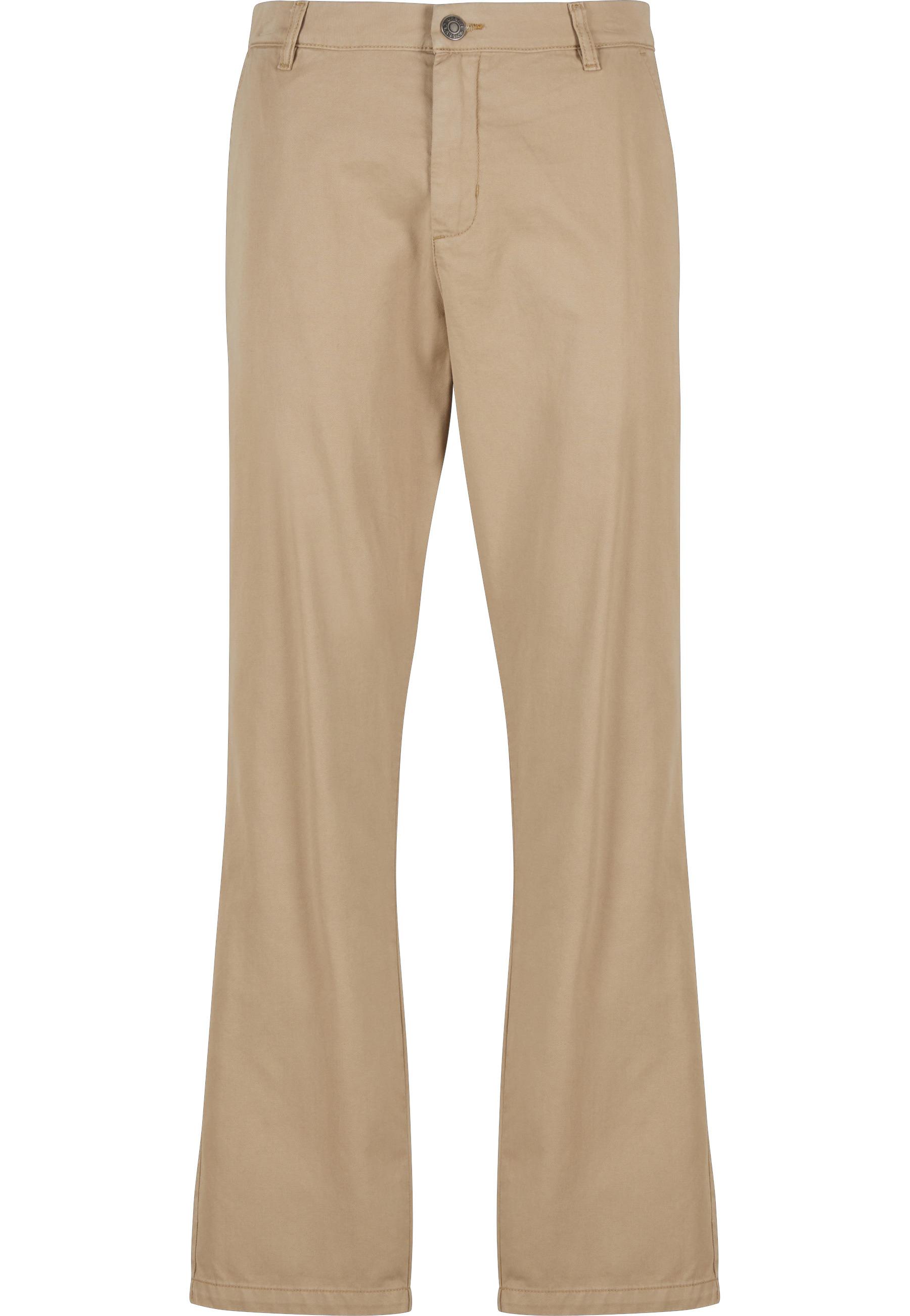 Chinos Urban Classics "Urban Classics Basic Chino", Herren, Gr. 38, NormalgrößEn, Unionbeige, 100% Baumwolle, Unifarben, Normal, Hosen