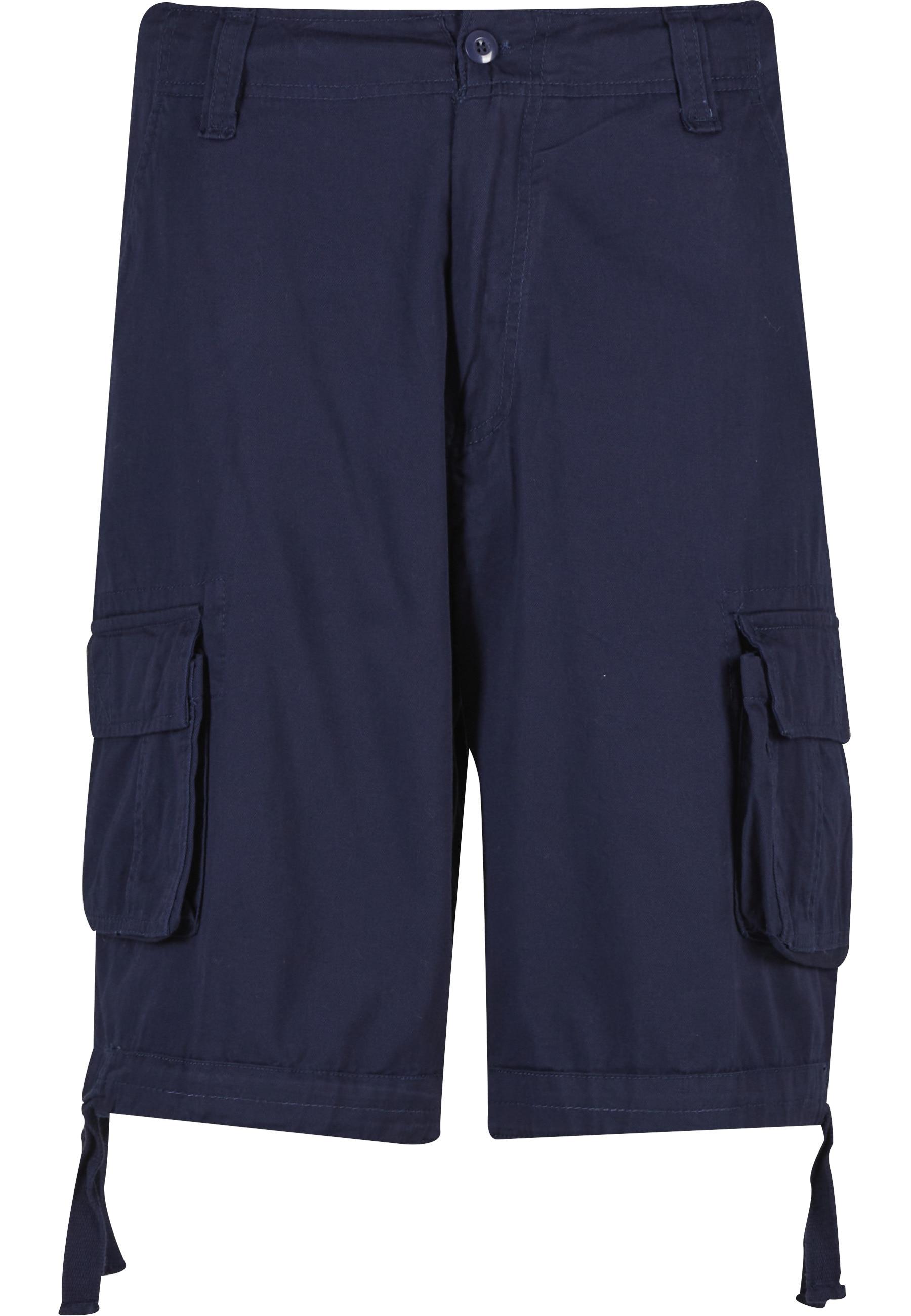 Stoffhose Brandit "Brandit Herren Urban Legend Cargo Shorts", Herren, Gr. S, Us-GrößEn, Navy, 65% Polyester, 35% Baumwolle, Normal, Hosen Stoffhose