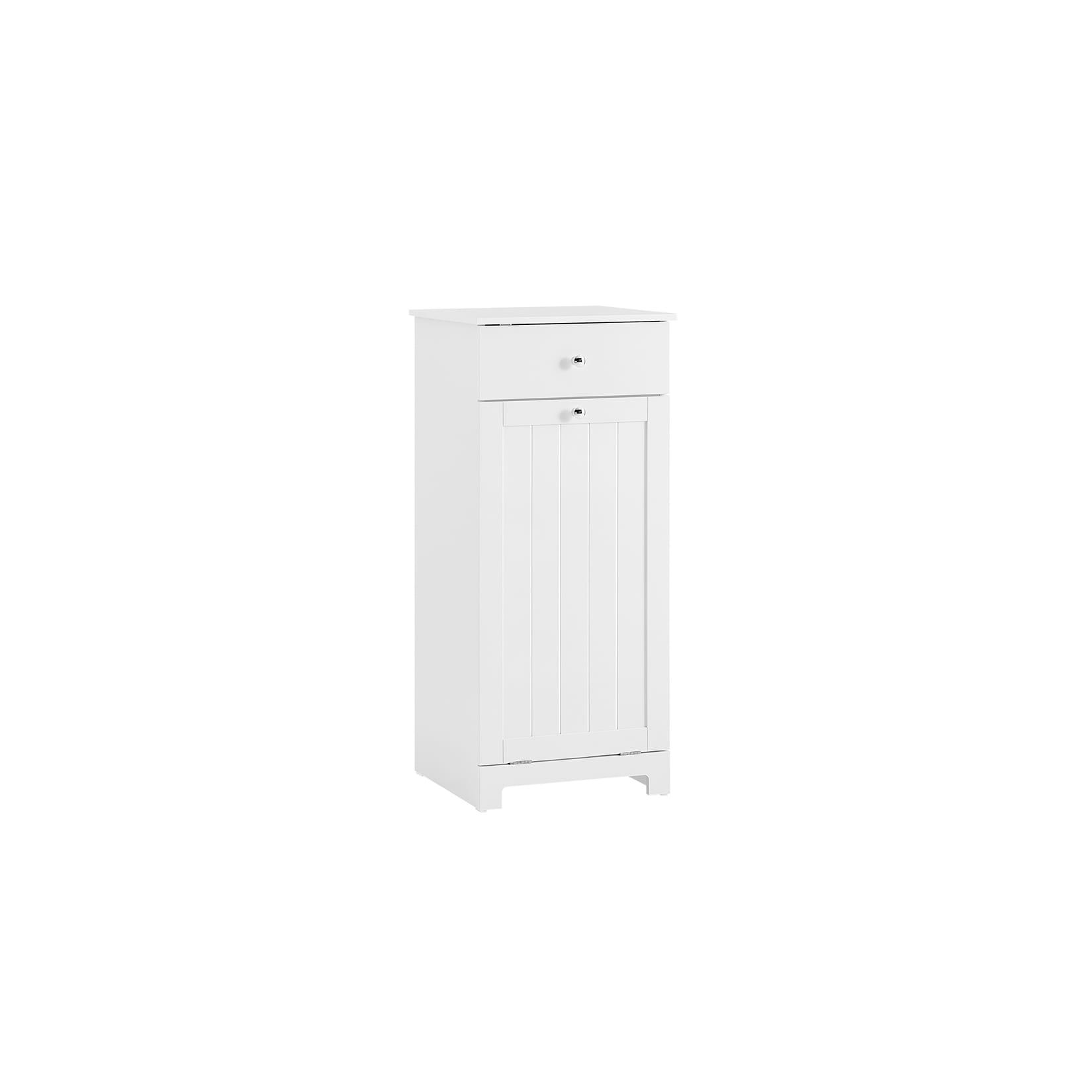 sobuy Badunterschrank Mit 1 Schublade Weiß 40X38X90Cm Funktional