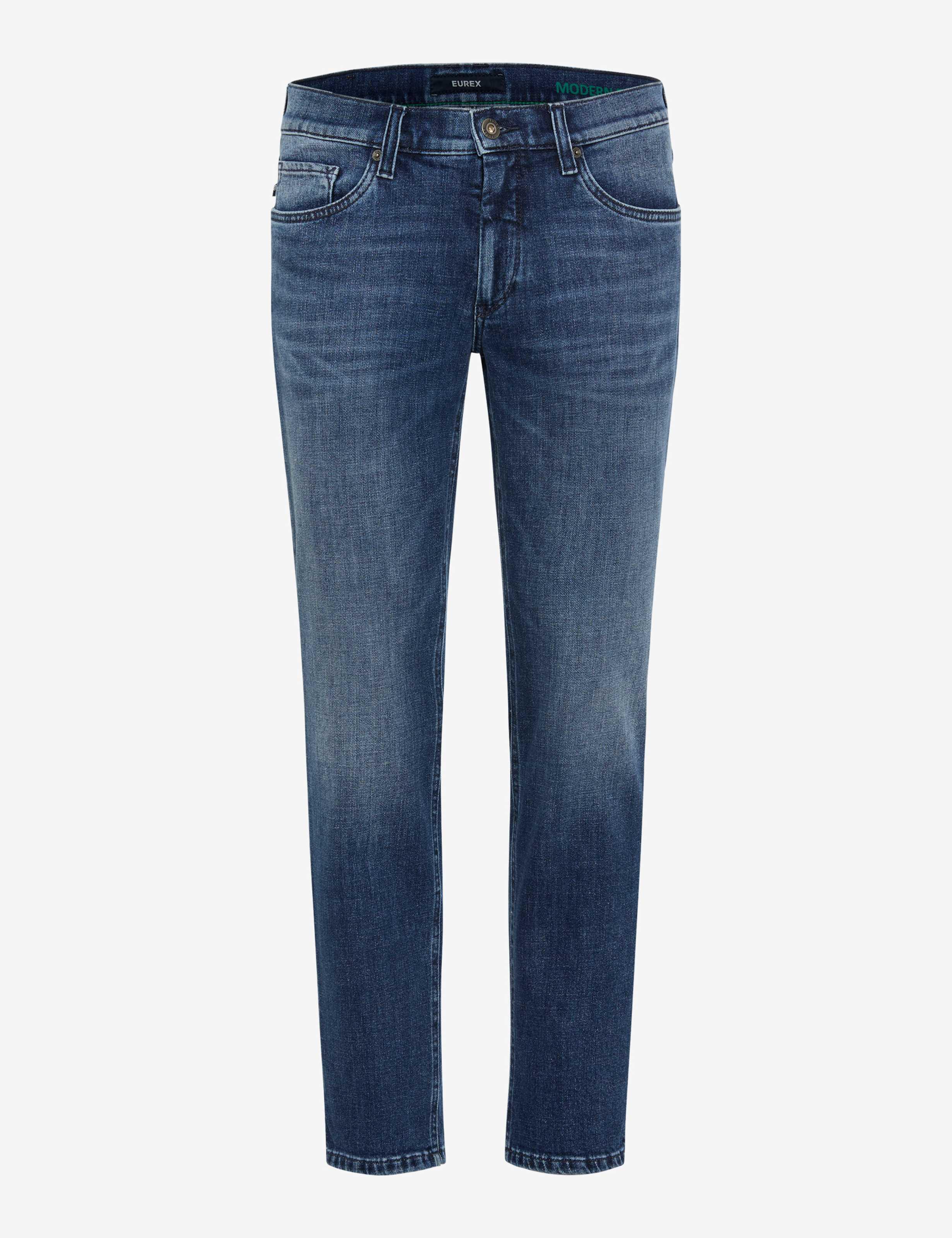 Eurex Herren Five-Pocket-Hose Style LENN BLUE STONE, denim blau, Gr. 33/36