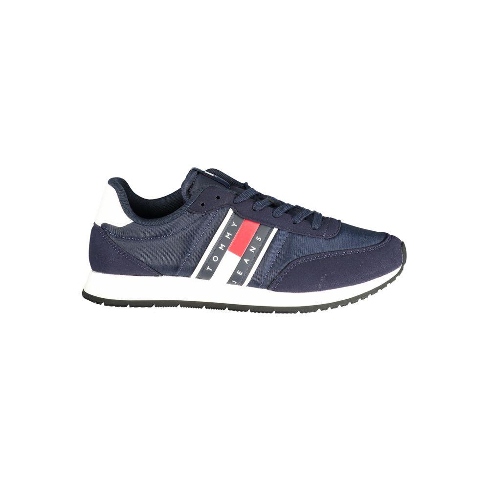 Tommy Hilfiger Blaue Polyurethan Herren Sneaker