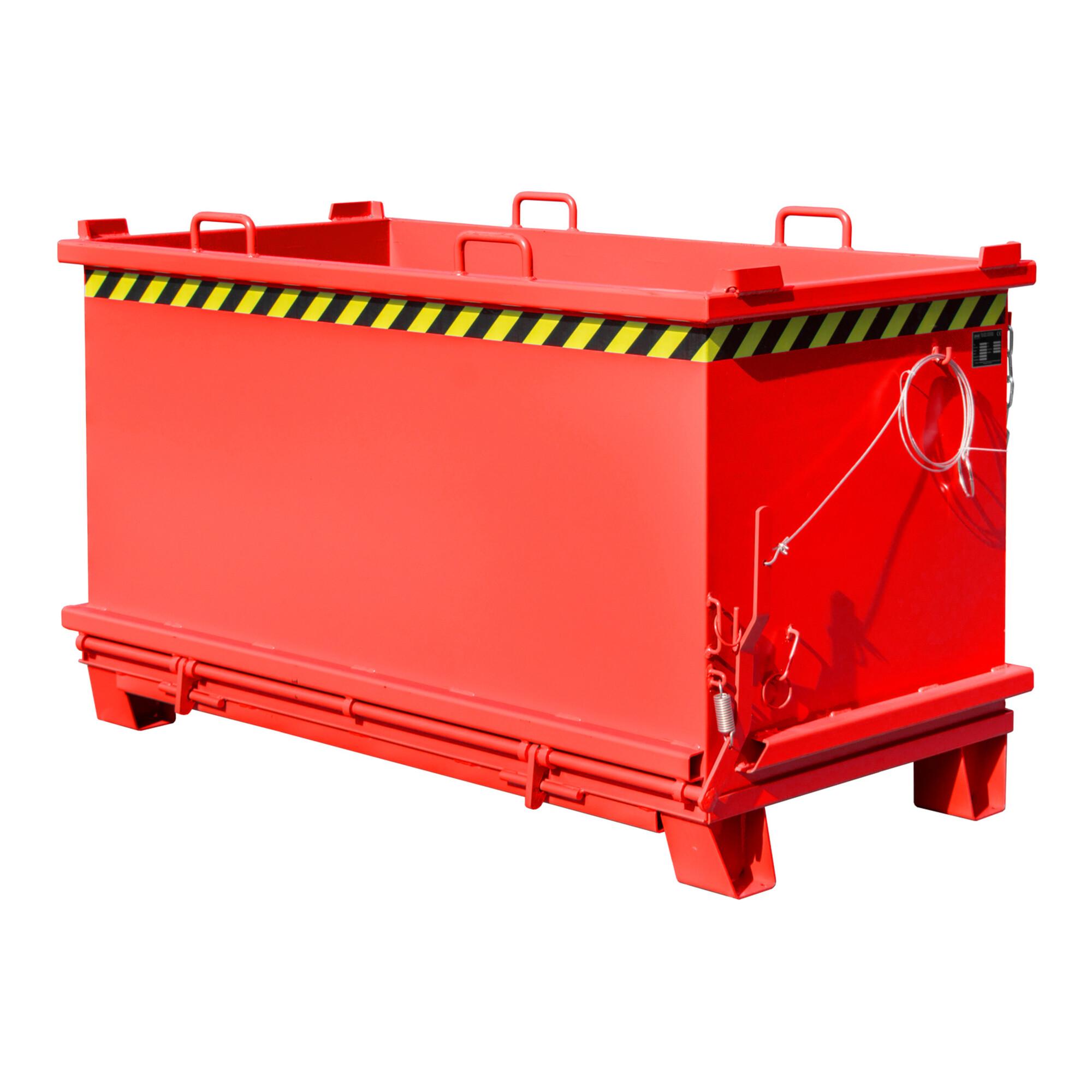 Bauer SüDlohn KlappbodenbehäLter Sb 1500, Lackiert, Feuerrot (4417-16-0000-3000)
