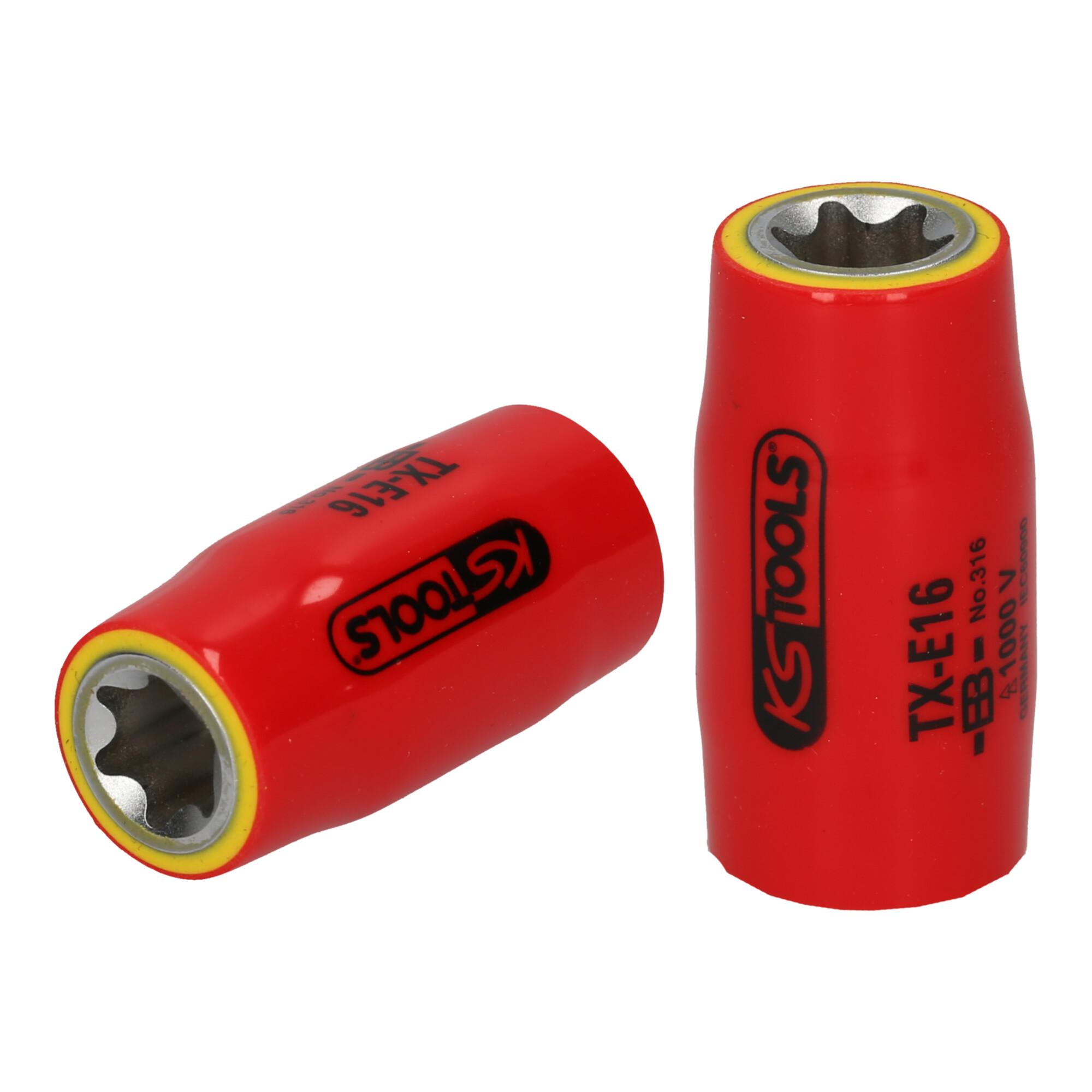 KS Tools 1/2" Tx-E-Stecknuss Mit Schutzisolierung, E24 (117.2362)