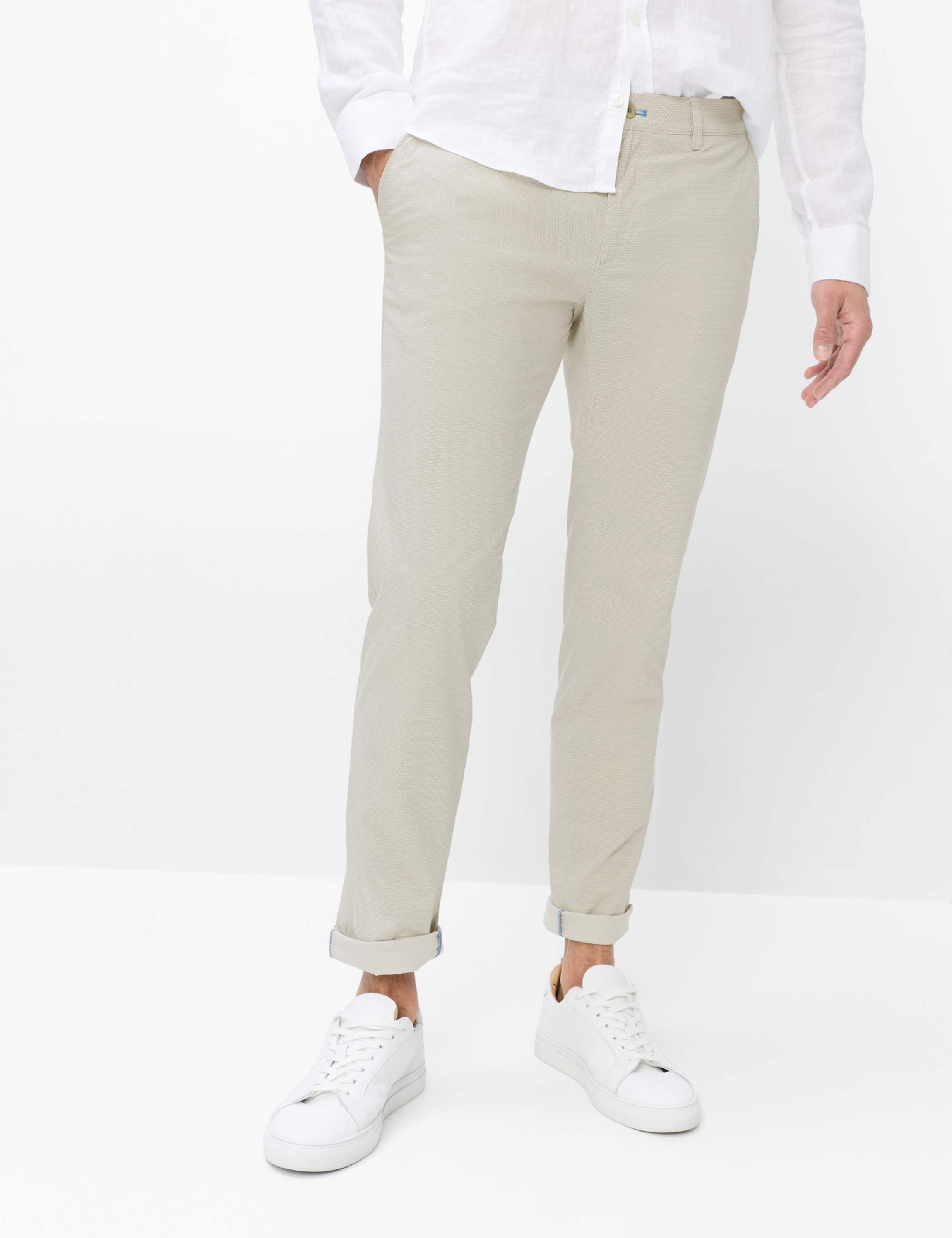 Brax Herren Chino Style FABIO SAND, hellbeige, Gr. 44/32