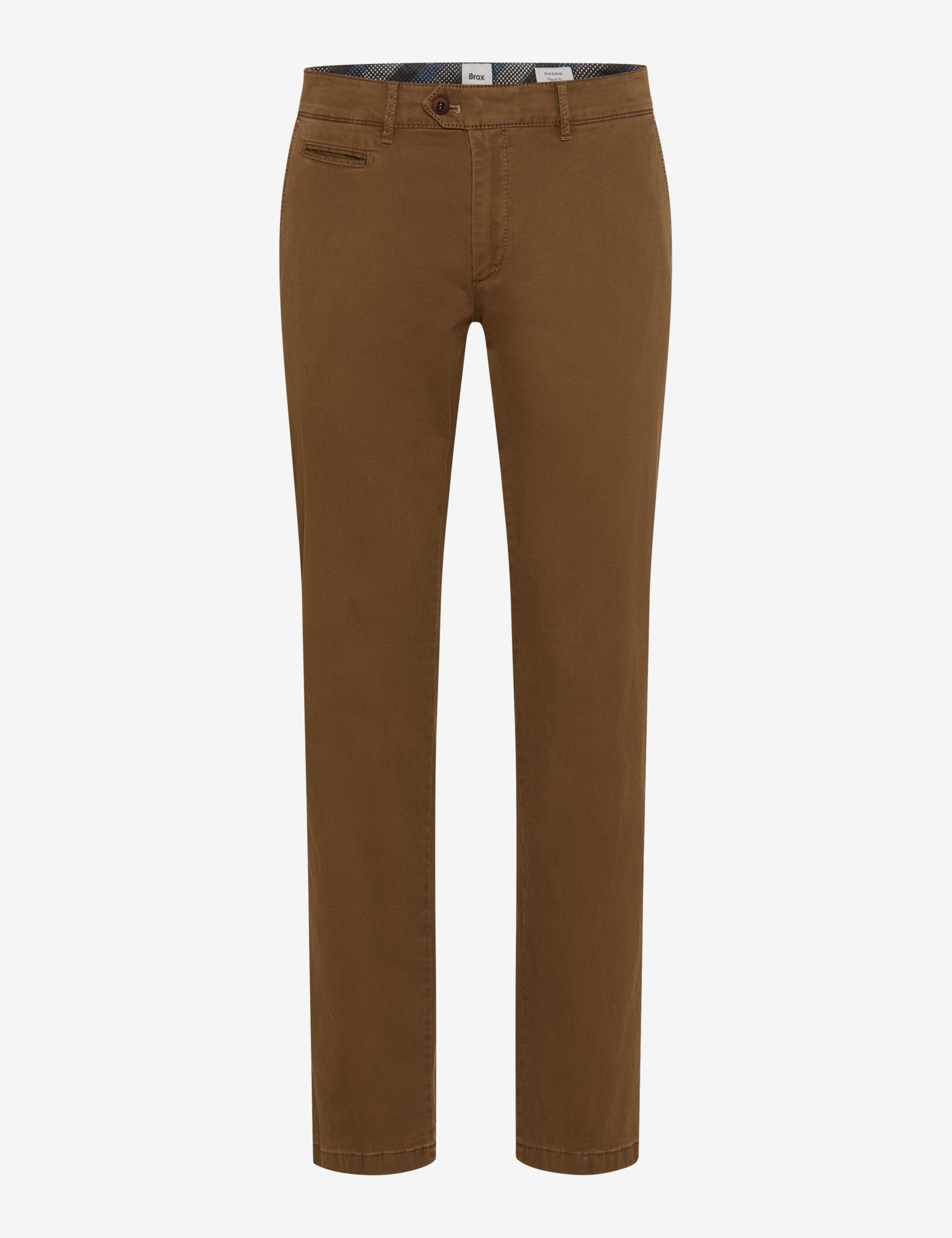Brax Herren Chino Style EVEREST CAPPUCINO, braun, Gr. 118