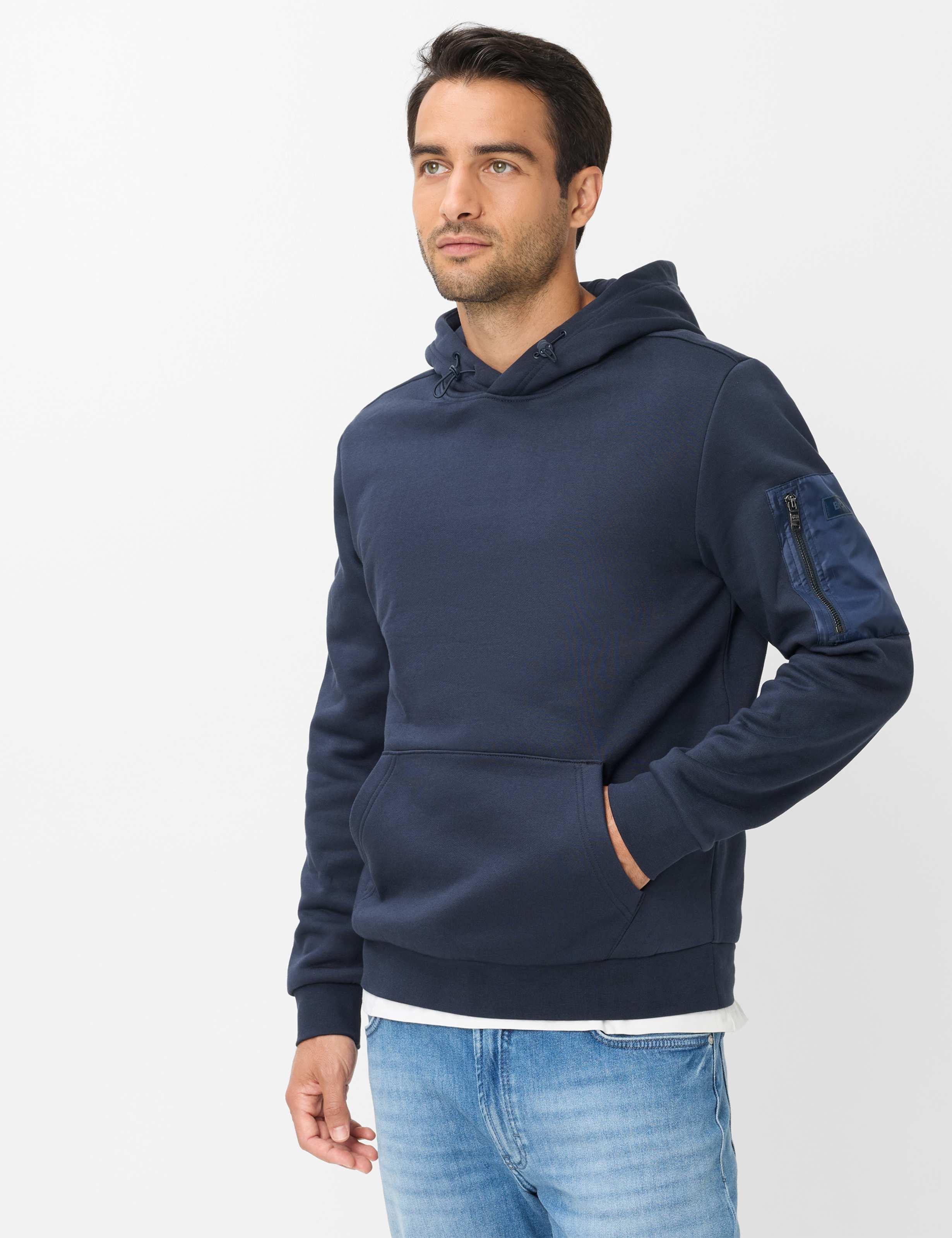 Brax Herren Hoodie Style SULLIVAN night blue, dunkelblau, Gr. XL Image