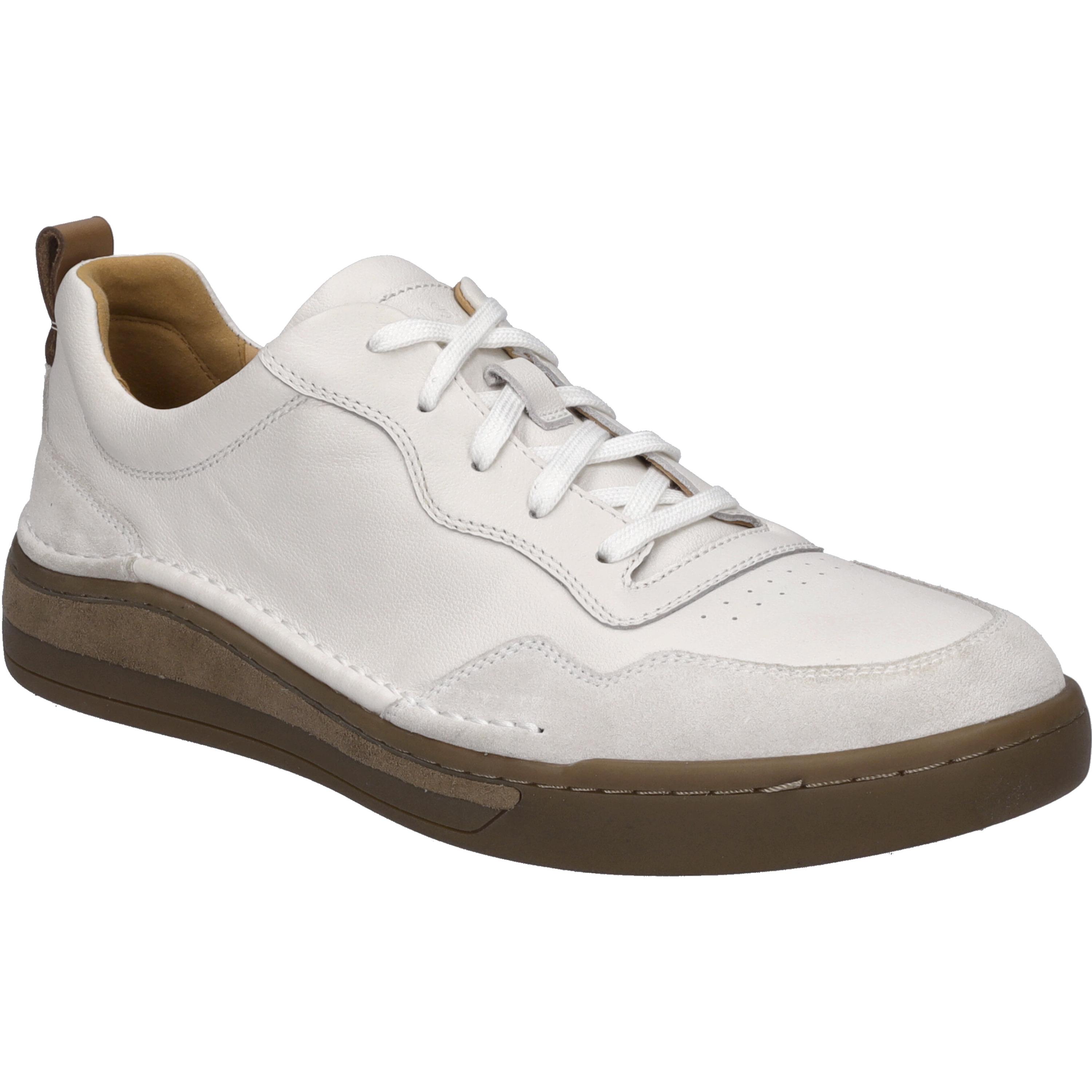 Josef Seibel Herren Sneaker Cleve 01 In Weiss