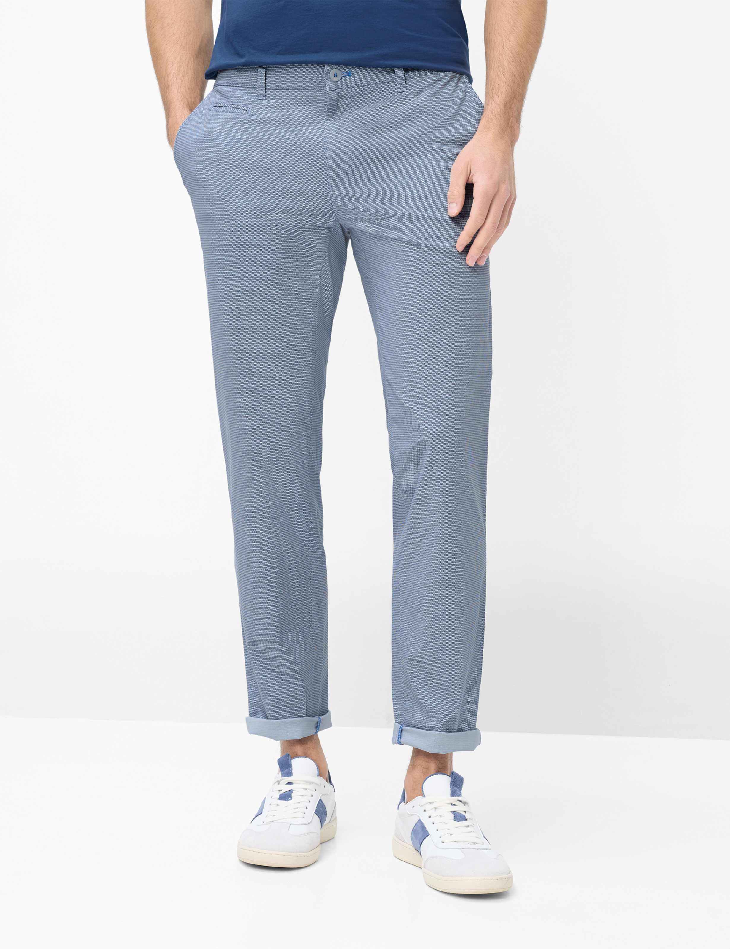 Brax Herren Chino Style Fabio Atlantic, Blau, Gr. 33/34