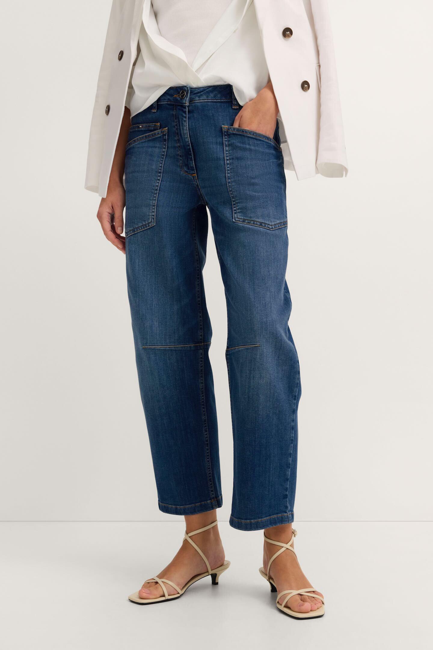 Bugatti Damen Jeans Mit Aufgesetzten Taschen