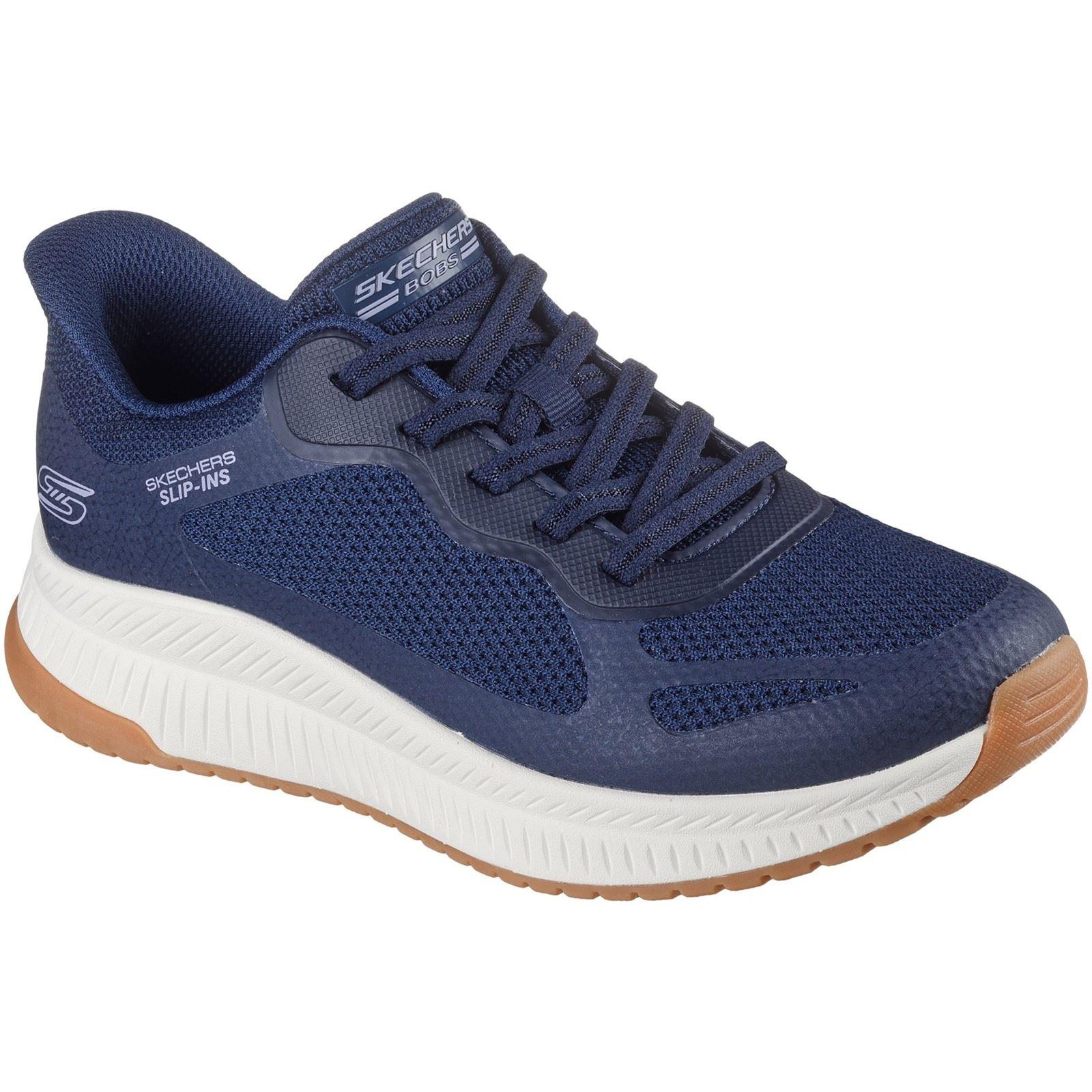 Skechers Bobs Squad 4 Grundlegende Damen Sneakers In Marineblau