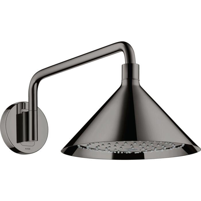 Hansgrohe Axor Kopfbrause 26021330 Mit Brausearm, Wandmontage, Polished Black Chrome